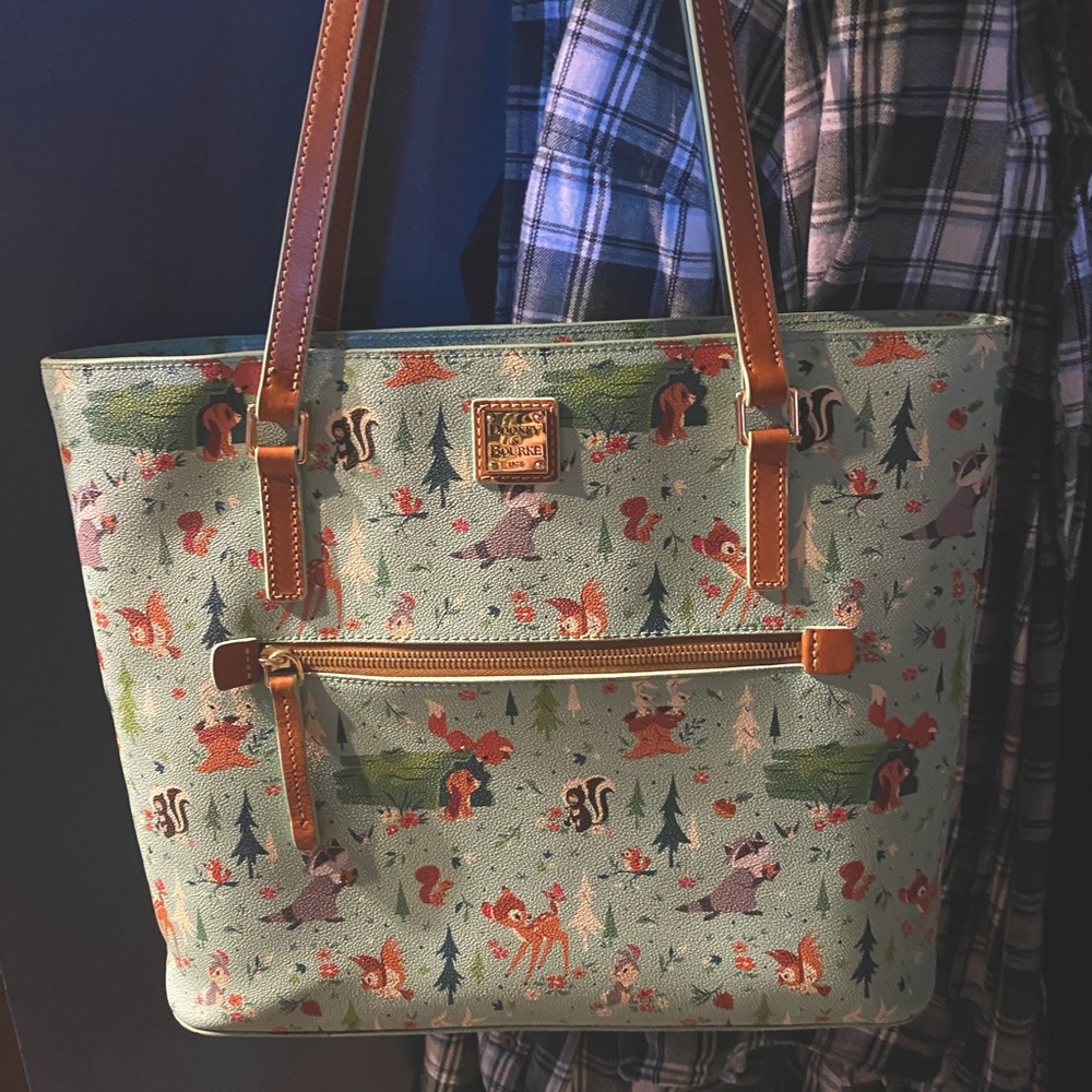 Dooney & Bourke Bambi and friends tote wallet